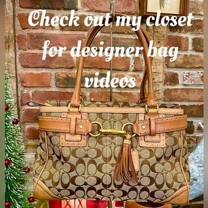 Designer Bag Listing Videos